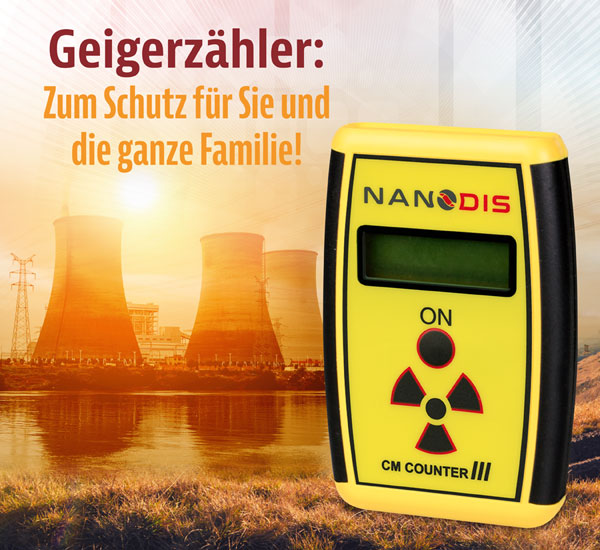 Geigerzähler CM Counter III Radioaktivität