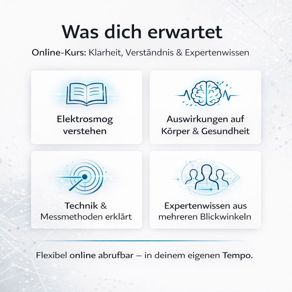 Elektrosmog Detox Summit 2.0 – Onlinekurs 2026